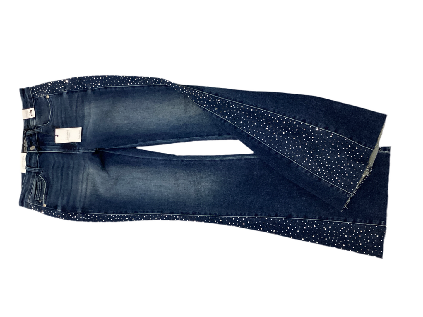 Judy blue 88920 flair leg sparkle bling Jeans