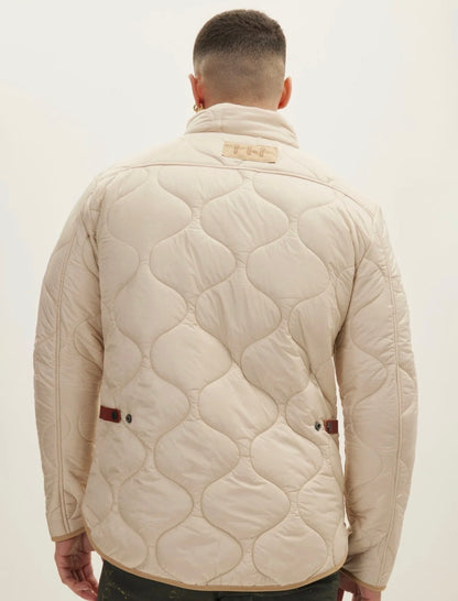 Ron Tomson Light Padded Zipper-Up Coat