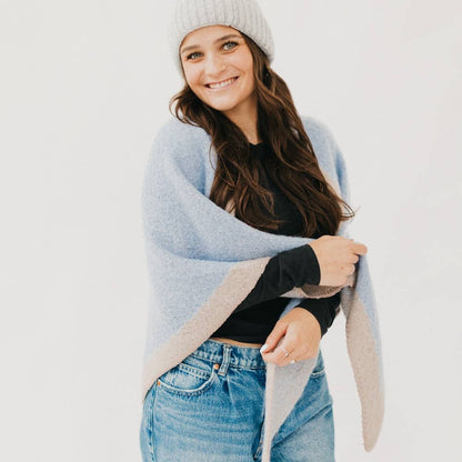 Endless Two Tone Scarf Wholesale