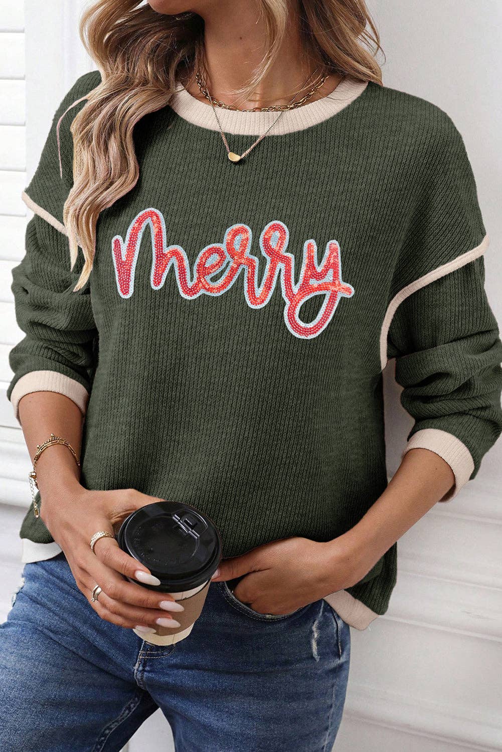 Merry Knitted Long Sleeve Top