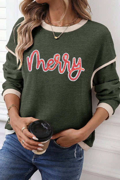 Merry Knitted Long Sleeve Top
