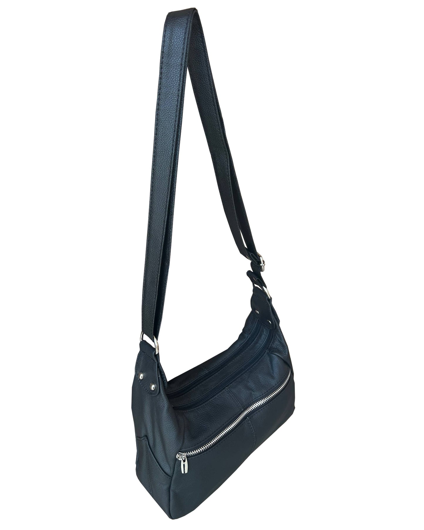 Roma Cowhide leather crossbody shoulder bag