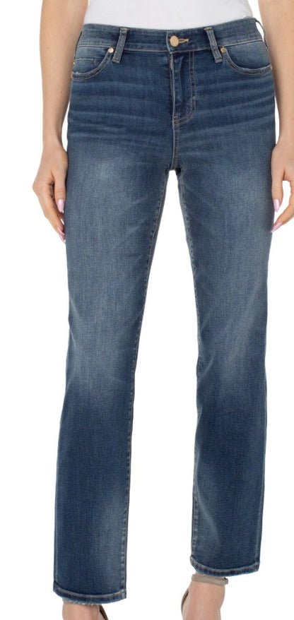 Liverpool Kennedy Straight Jeans oasis
