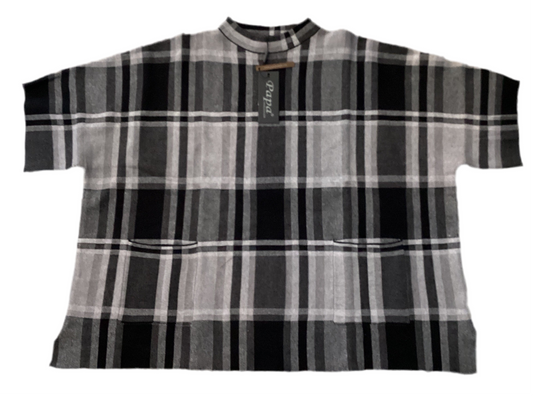 Papa Oversized Plaid Shacket