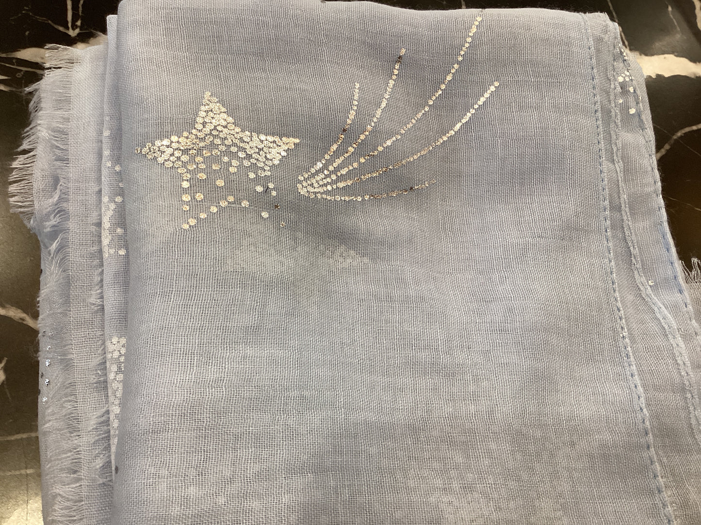 Cherie bliss poka dot two sided scarf or stars