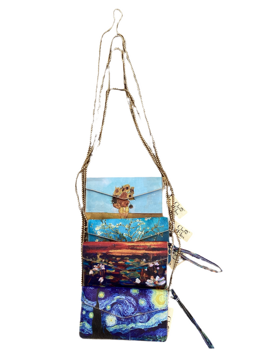 Monet Inspired chain crossbody