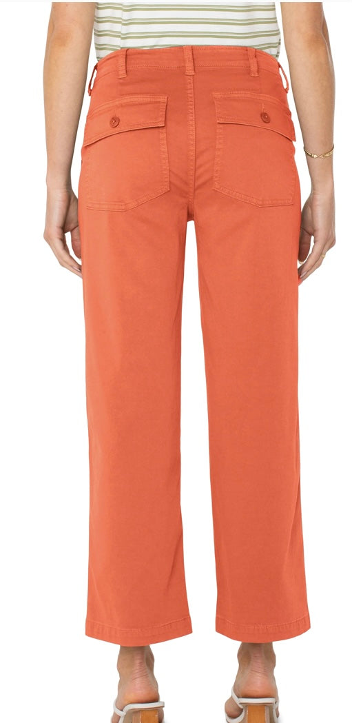 Liverpool crop cargo pants