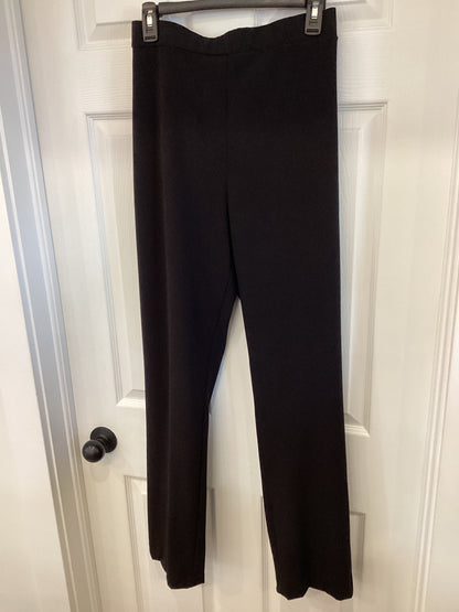 Softworks pants black plus, gathered back waist