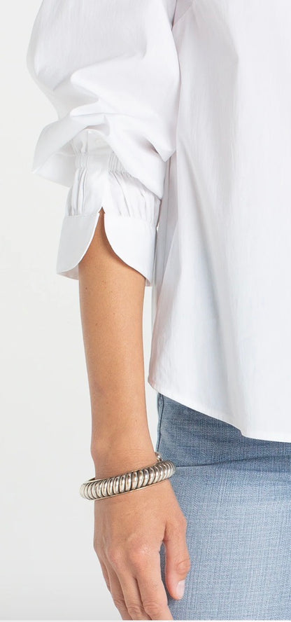 Liverpool White Boyfriend Shirt