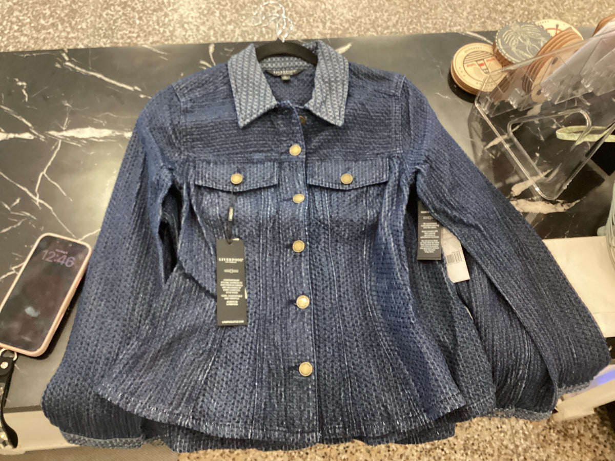 Liverpool Fit & Flare Trucker Jacket