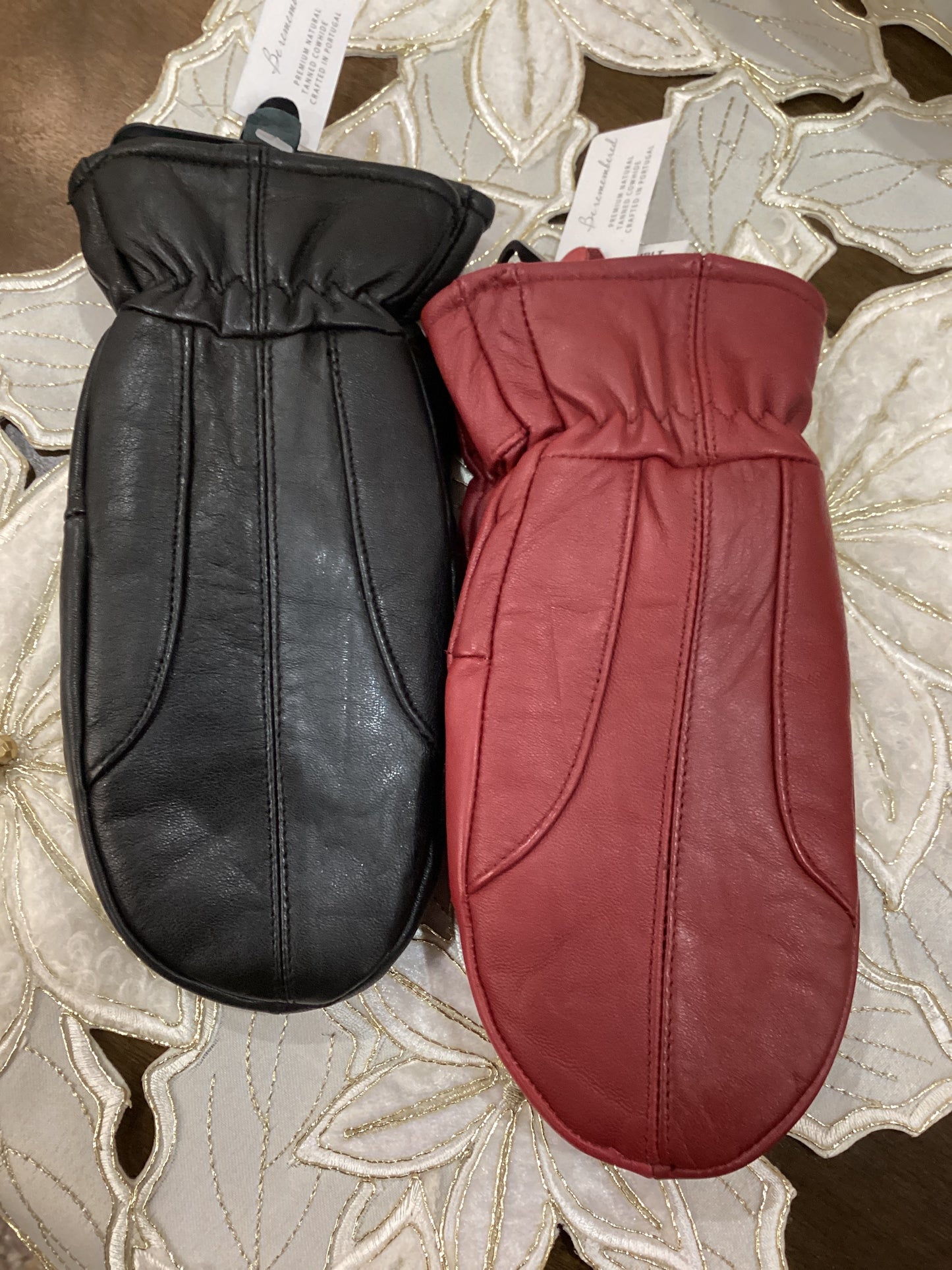 Armoir Leather Mittens