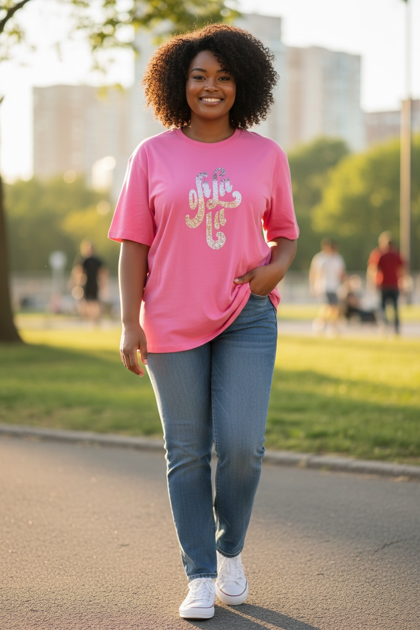 KC Rosa Bling T-Shirt