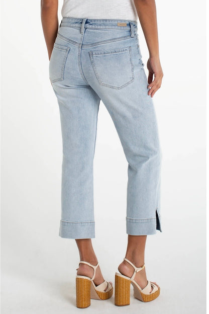 Liverpool Kennedy Crop Straight Jeans