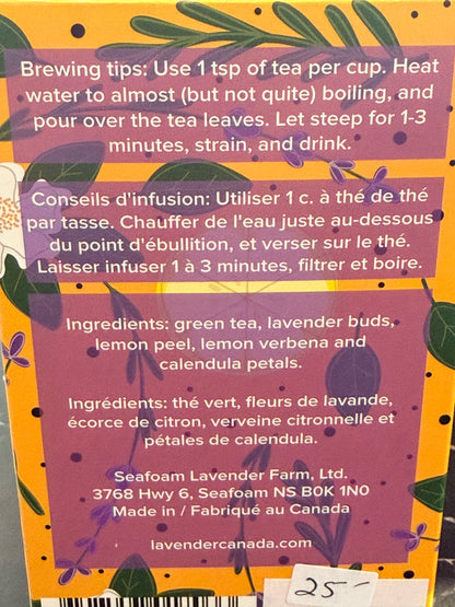 Seafoam Lavender Tea
