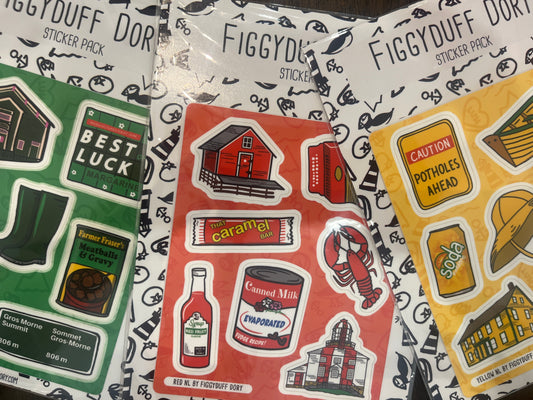 Figgyduff Dory Stickers