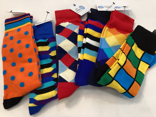 Bright fun socks