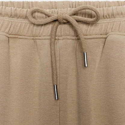 Zenana Washed French Terry Palazza Long Pants With Pockets