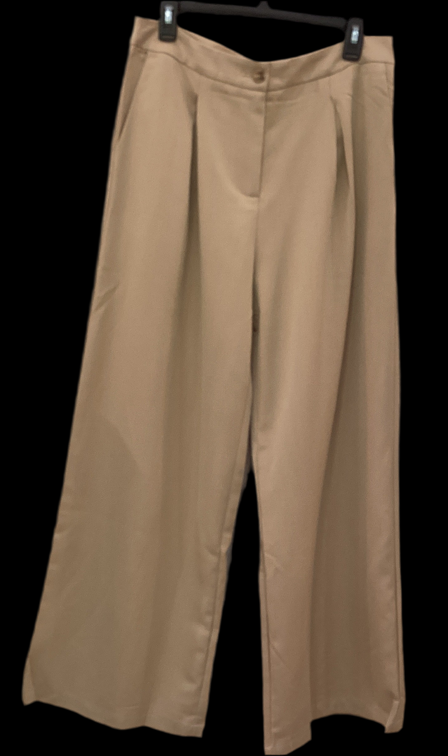 Pink martini June beige wide leg causal pants