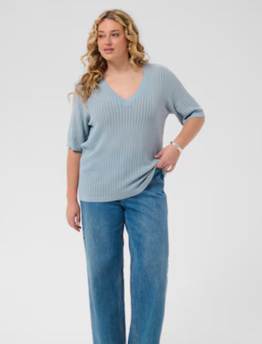 KC Abeline Pullover Blue Fog