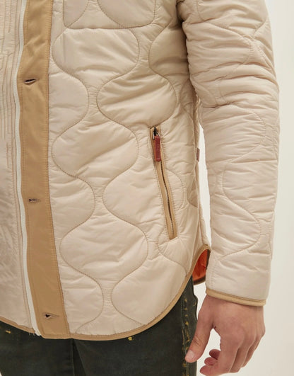 Ron Tomson Light Padded Zipper-Up Coat
