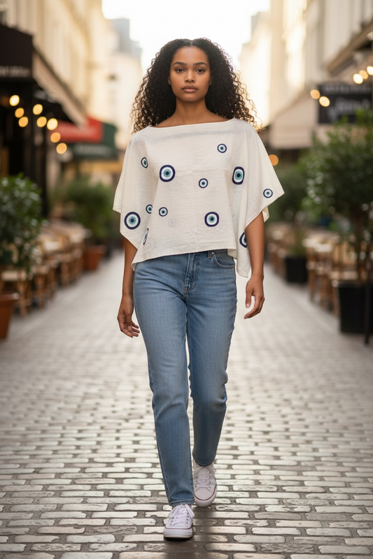 Cherie Bliss Evil Eye Top
