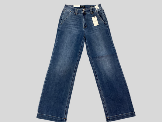 Judy blue 82558 HW double button wide leg Jean