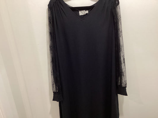 Kaffe Freya Dress black lace sleeve