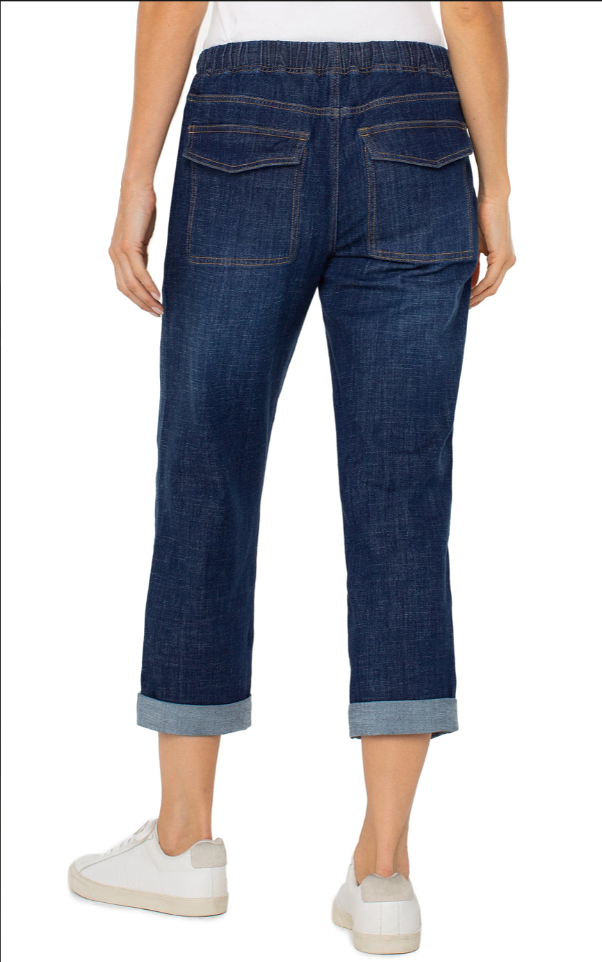 Liverpool rascal cargo pocket string Gabriel crop