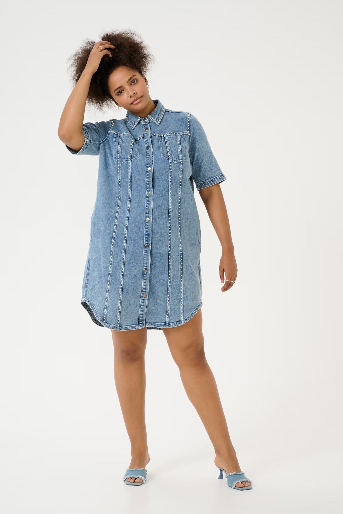 Kaffe Darina denim dress