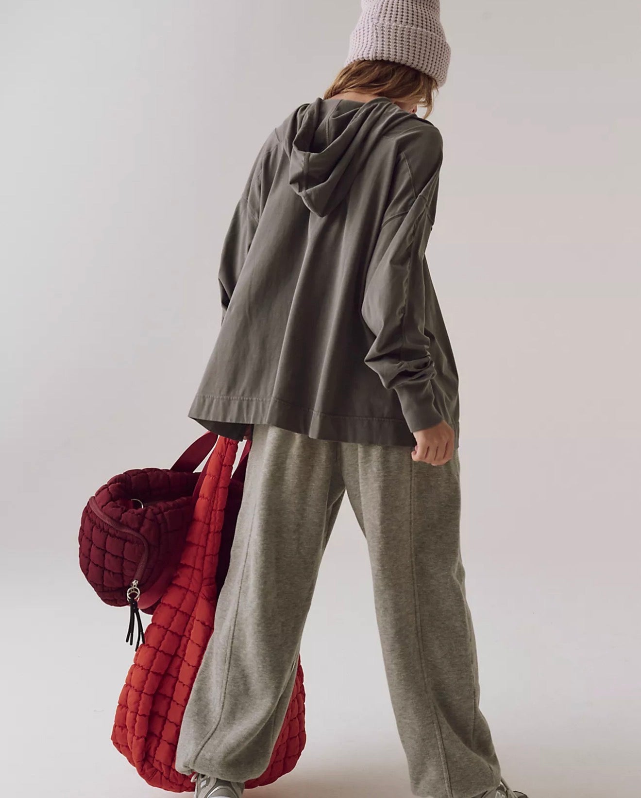 Free people hot shot hooded layer ￼