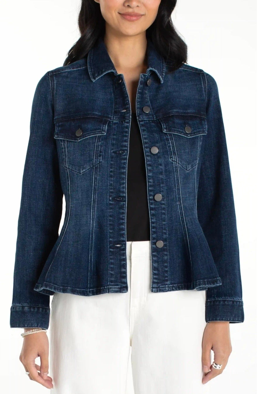 Liverpool Fit & Flare Trucker Jacket