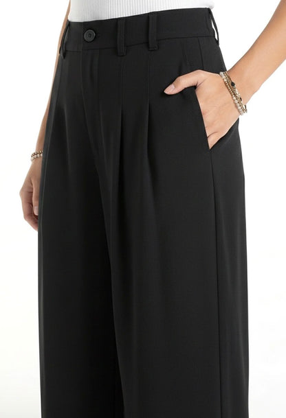 Liverpool HR Pleated Wide Leg Trouser