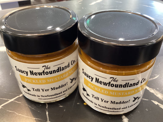 Saucy Newfoundland Company Pickled Mustard Sauce