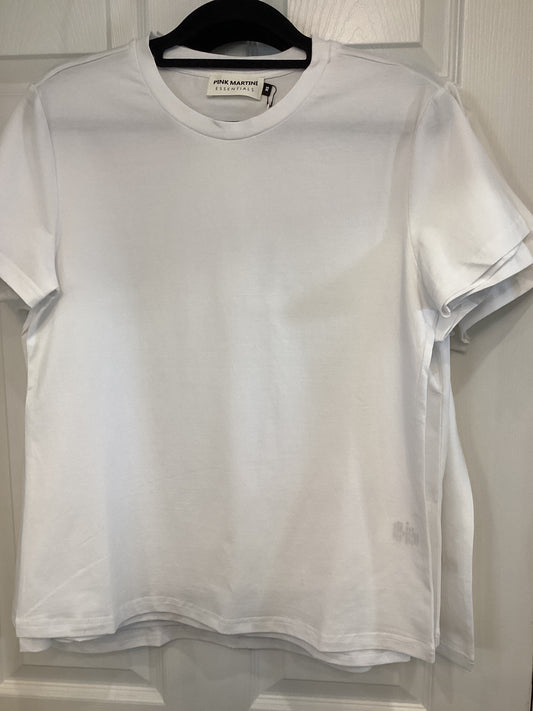Pink Martini Georgia White T-Shirt, essentials