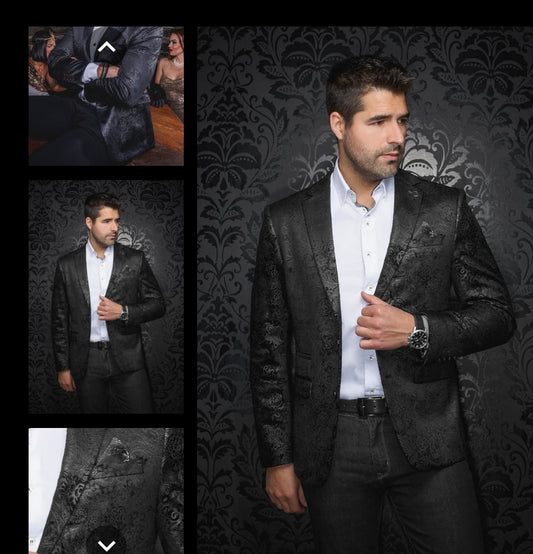 Au Noir Travolta Black Blazer