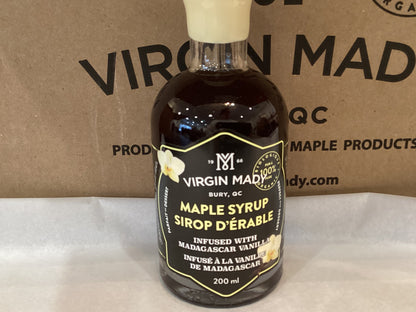 Virgin Mady organic specialty maple syrup