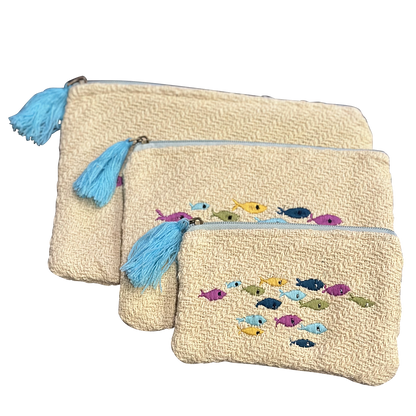 School of Fish Purse Pouches
