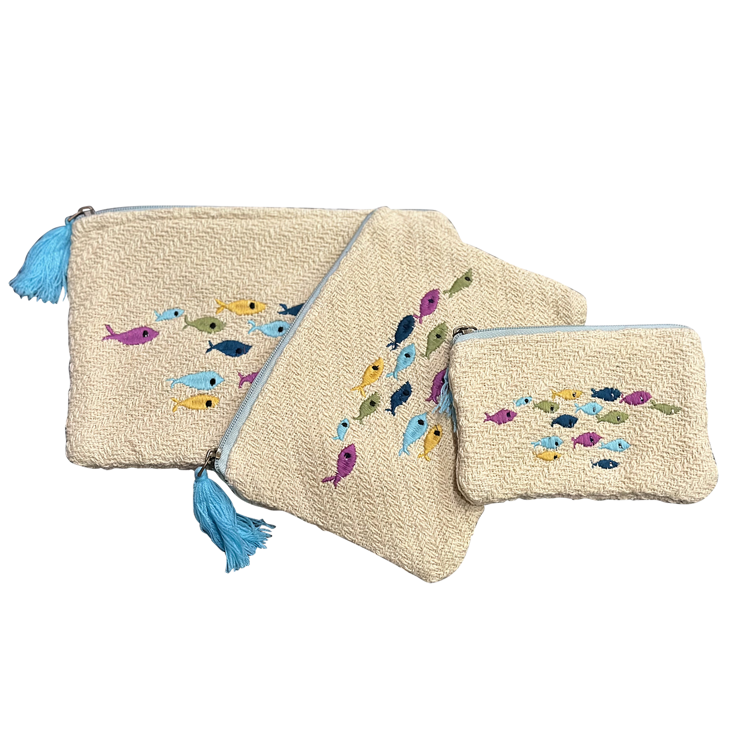 School of Fish Purse Pouches