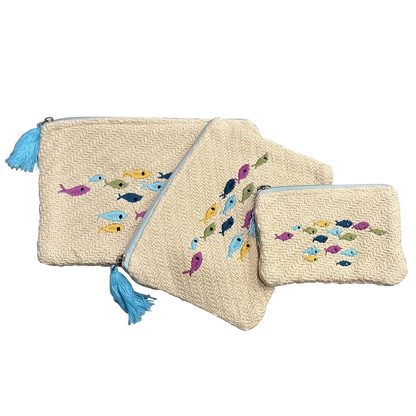 School of Fish Purse Pouches