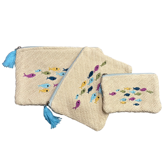School of Fish Purse Pouches