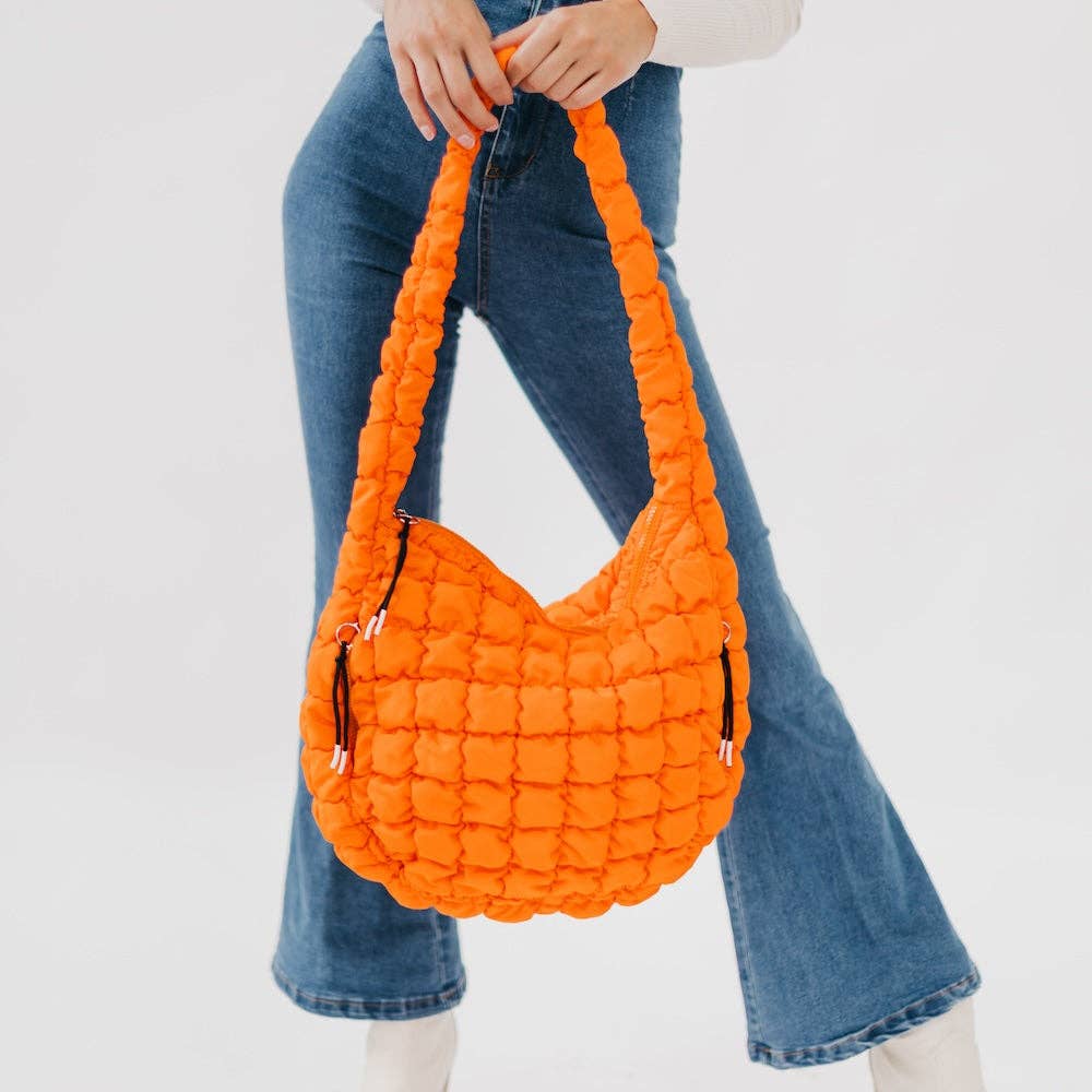 Pretty simple Carmen Quilted Hobo Tote Bag