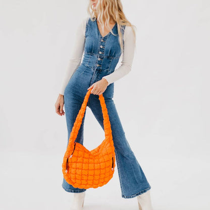 Pretty simple Carmen Quilted Hobo Tote Bag