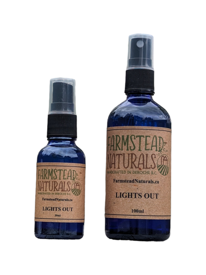 Lights Out - Essential oil Spray - Farmstead Naturals