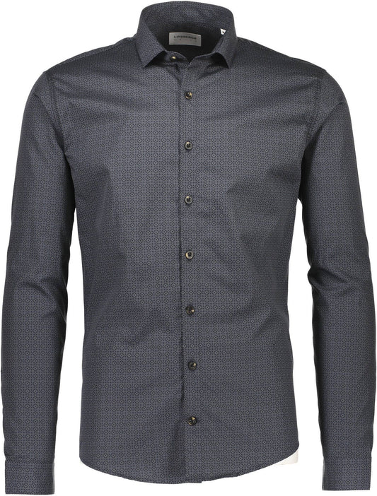 Lindbergh Ditsy Print Shirt L/S Style: 30-22036US