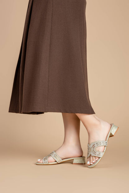 Lady Glory Elegant sandals with sparkling details
