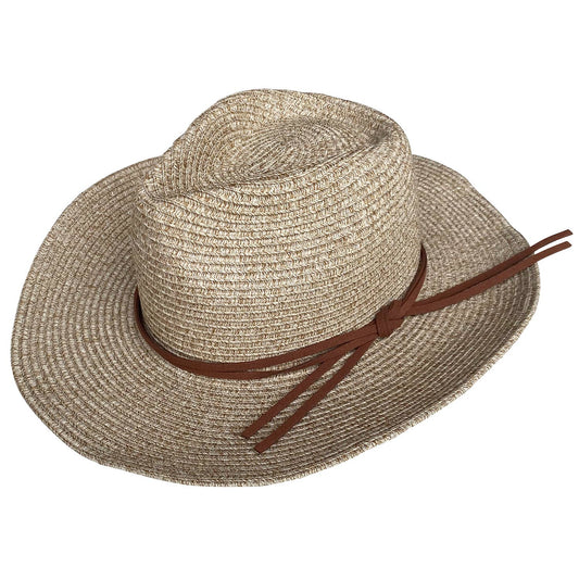 Camel Cotton Polyester Weave Frankie Summer Hat