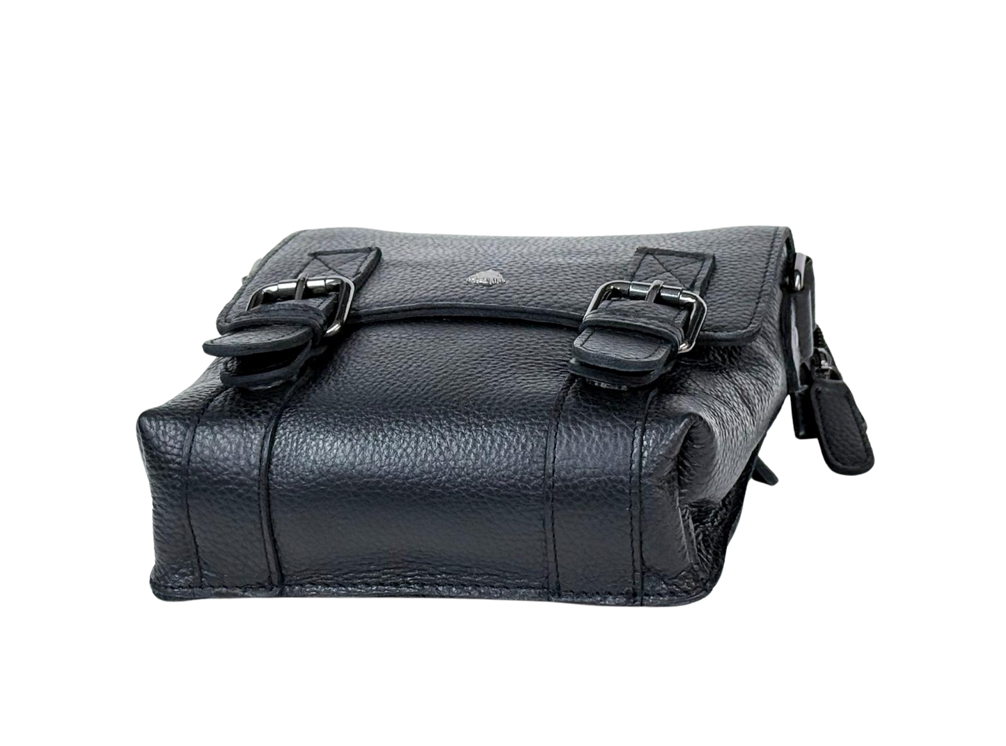 Green Wood Leather Shoulder Bag Dubbo GW196651