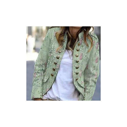 Printed Short Felt style Coat