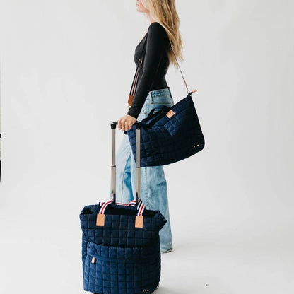 Pretty Simple Quilted Tote Roller Bag