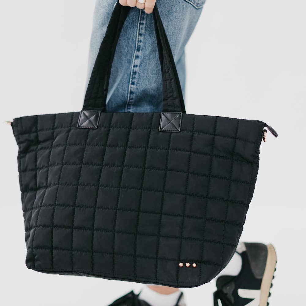 Pretty simple Day Dreamer Quilted Tote Bag
